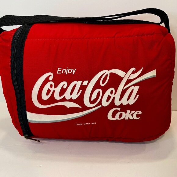 Coca Cola 90s Soft sided Cooler Bag - Picture 1 of 9